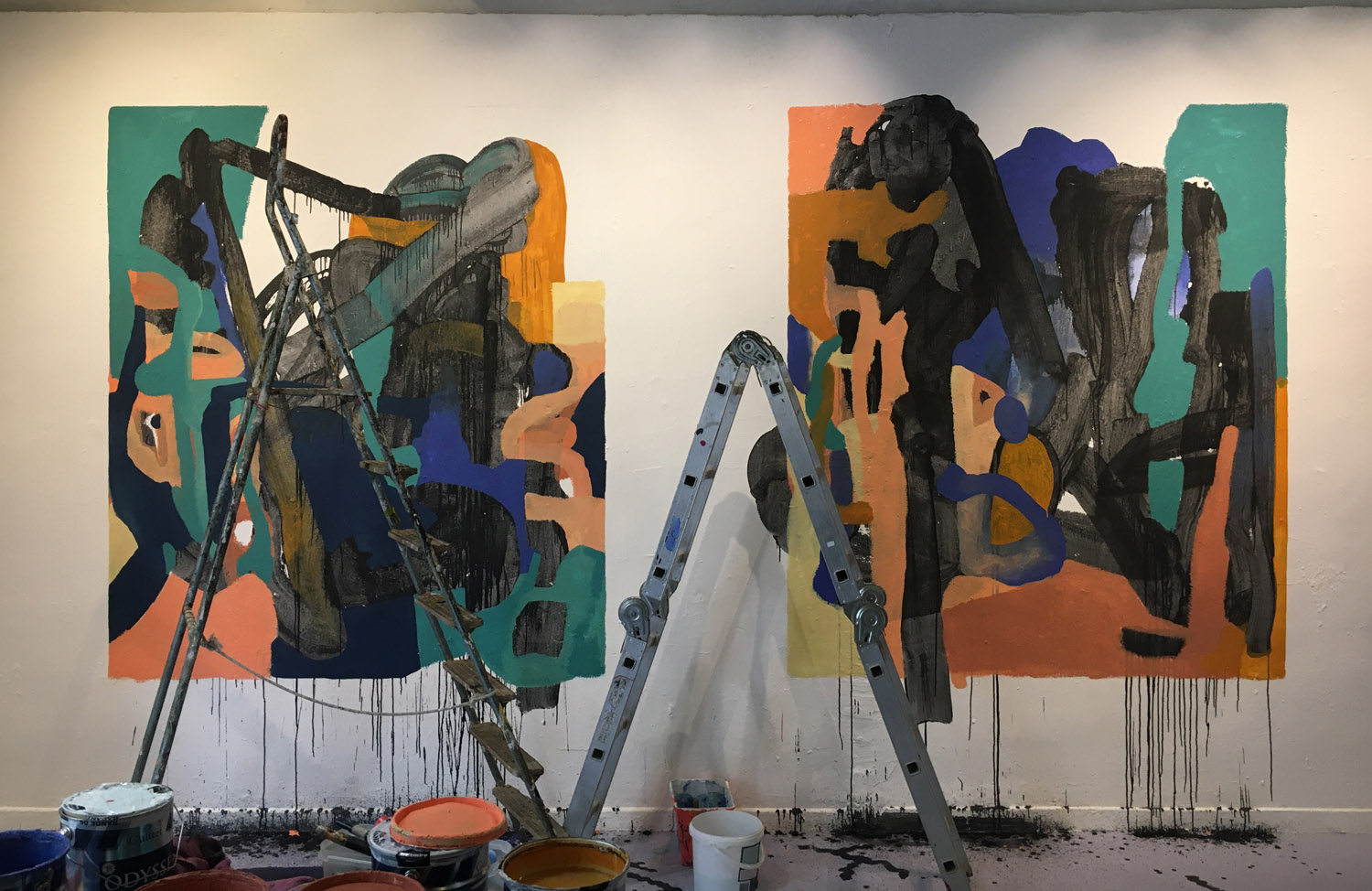 Jean Charles Couderc _ Joan Carles Codèrc _ Le Spot _ peinture _ pintura _ Nîmes _ Nimes _ occitània _ création contemporaine _ cultura viva _ Lengadòc